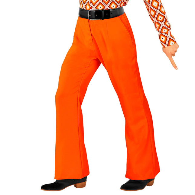 Disco 70S Broek Oranje Heren