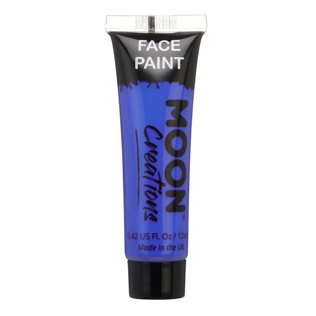 Moon Creations Face Paint Dark Blue 12ml