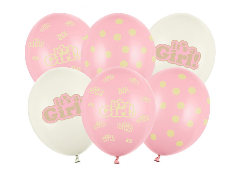 Ballonnen It'S A Girl 30cm 6st