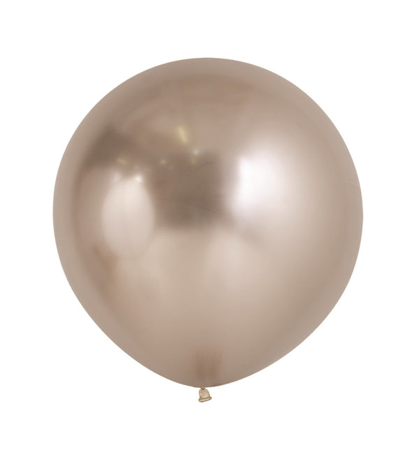 Ballonnen Reflex Champagne 61cm 3st