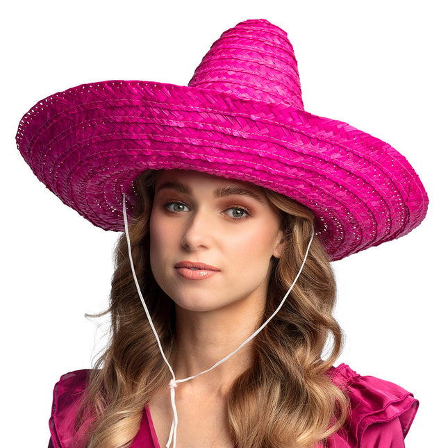 Roze Sombrero 49cm