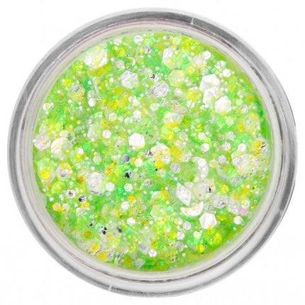 PXP Pressed Chunky Glitter Creme Neon Green Candy 10ml