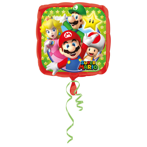 Super Mario Helium Ballon Leeg 43cm