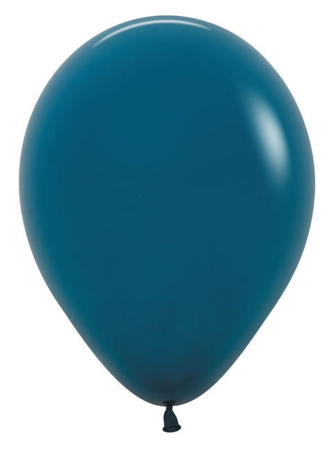 Ballonnen Deep Teal 30cm 50st