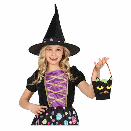 Halloween Snoep Emmer Kat 20cm