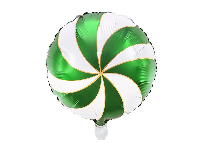 Helium Ballon Candy Groen Leeg 35cm