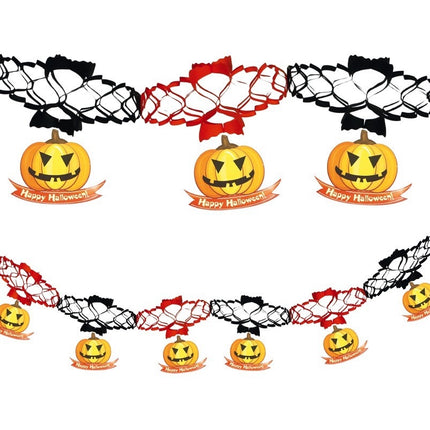 Halloween Slinger Pompoen Deluxe Onderhangers 2m