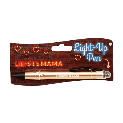 Light Up Pen Liefste Mama 15cm