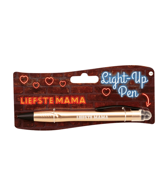 Light Up Pen Liefste Mama 15cm