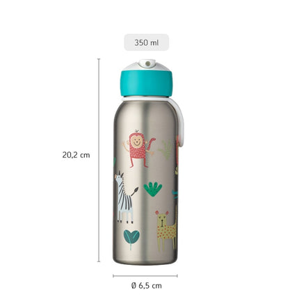 Thermosfles Flip-Up Campus 350ml Animal Friends