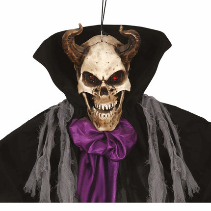 Halloween Hangdecoratie Demoon Met Licht 1,5m