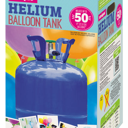 Helium Tank met 200 Ballonnen en Lint