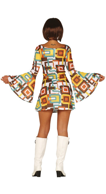 Disco 70S Jurk Dames