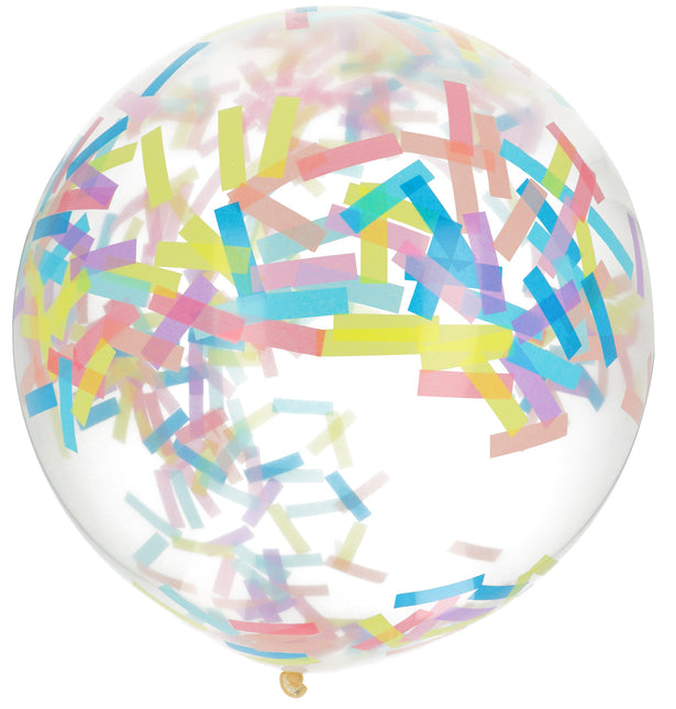 Confetti Ballon Pastel 61cm