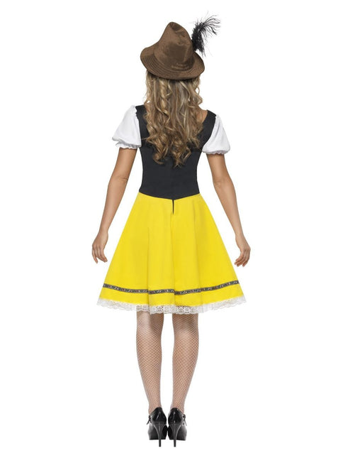 Dirndl Jurk Oktoberfest Geel