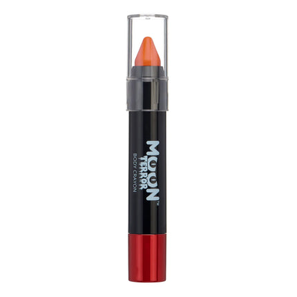 Moon Terror Halloween Body Crayons Pumpkin Orange 3.2g