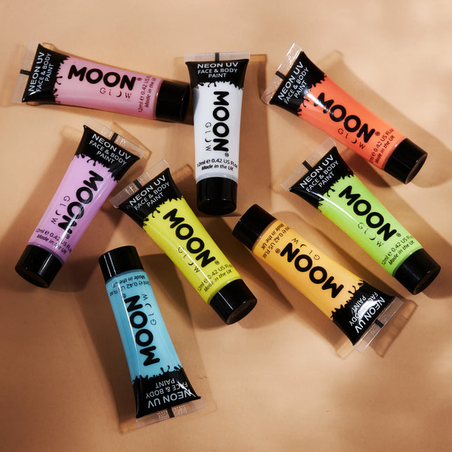 Moon Glow Pastel Neon UV Face Paint Pastel Lilac 12ml