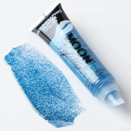 Moon Glitter Holographic Glitter Lipgloss Blue 15ml