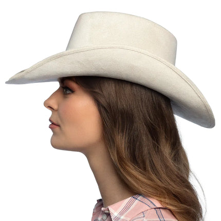 Beige Cowboy Hoed Luxe