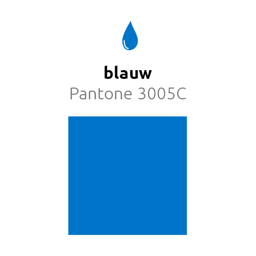 Blauwe Reuze Ballon XL 91cm