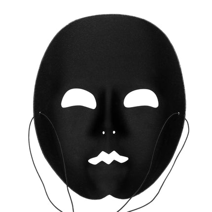 Zwarte Masker Mime