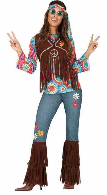 Hippie Kostuum Gekleurd