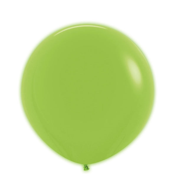 Ballonnen Neon Green 61cm 10st