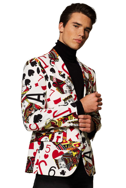 Casino Speelkaarten Blazer Heren OppoSuits