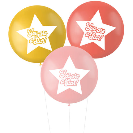 Ballonnen You Are A Star 80cm 3st