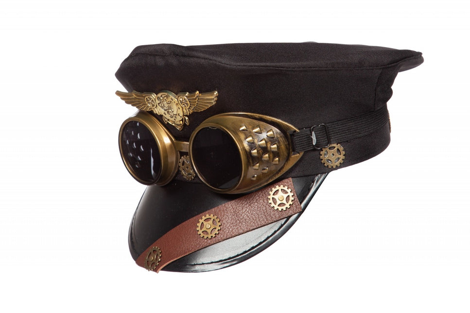 Pet Steampunk Met Bril