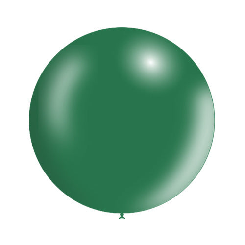 Donkergroene Reuze Ballon Metallic 60cm