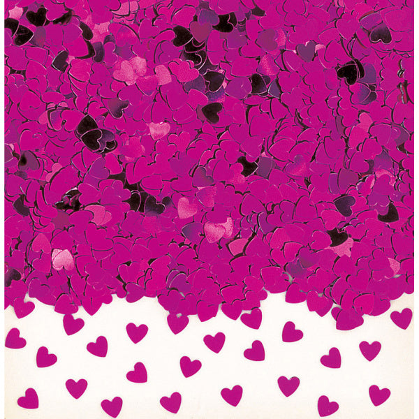 Hartjes Confetti Fuchsia 14g