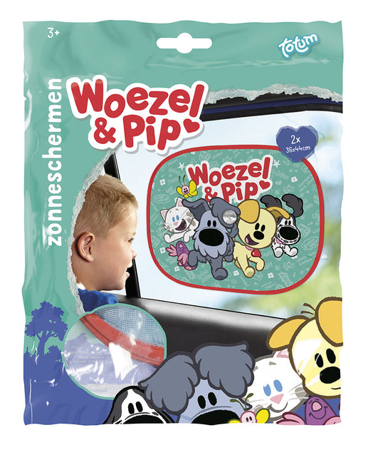 Woezel En Pip Zonneschermen 2st