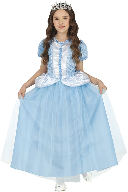 Prinses Jurk Blauw Meisje