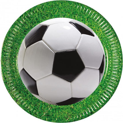 Borden Voetbal 23cm 8st