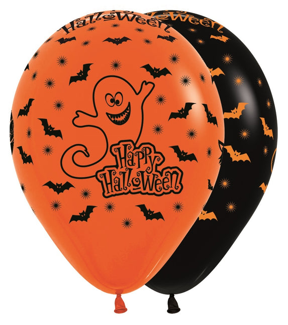 Ballonnen Happy Halloween Mix 30cm 25st