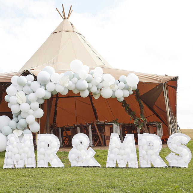 Ballonnen Standaard Mr & Mrs