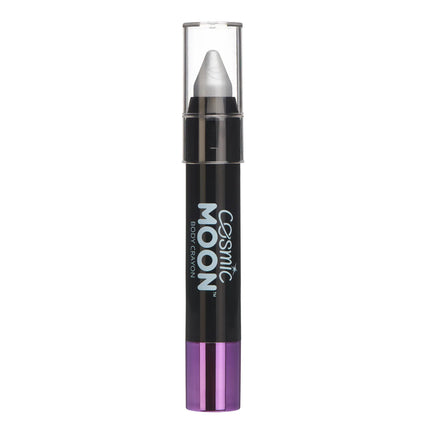 Cosmic Moon Metallic Body Crayons Silver 3.2g