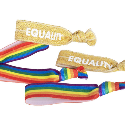 Regenboog Armband Equality 5st