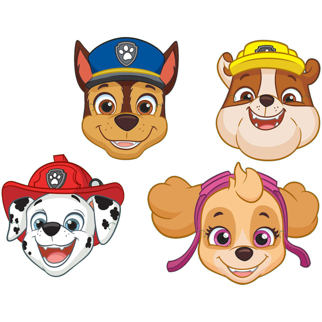 Paw Patrol Maskers 25,3cm 8st