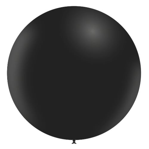 Zwarte Reuze Ballon XL 91cm