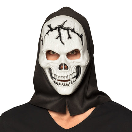 Halloween Masker Schedel Kap