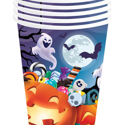 Halloween Bekers Pompoenen 240ml