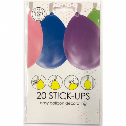 Ballon Plakkers 6cm 20st