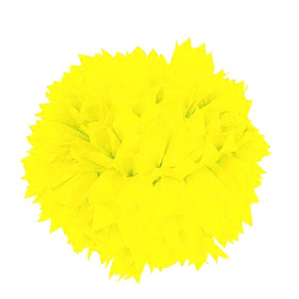 Pompon Neon Geel 30cm