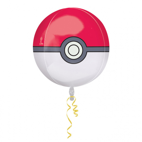 Pokemon Helium Ballon Pokeball 40cm leeg