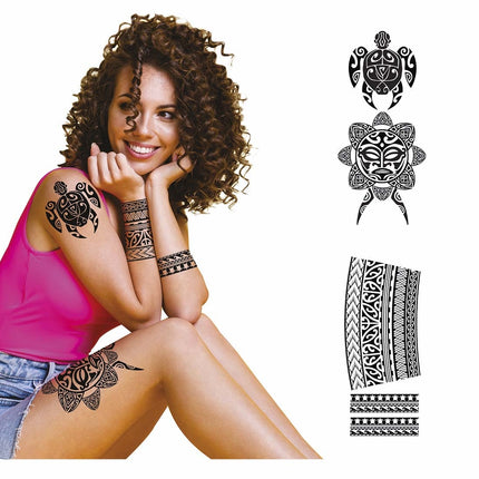 Zwarte Nep Tattoos Dames