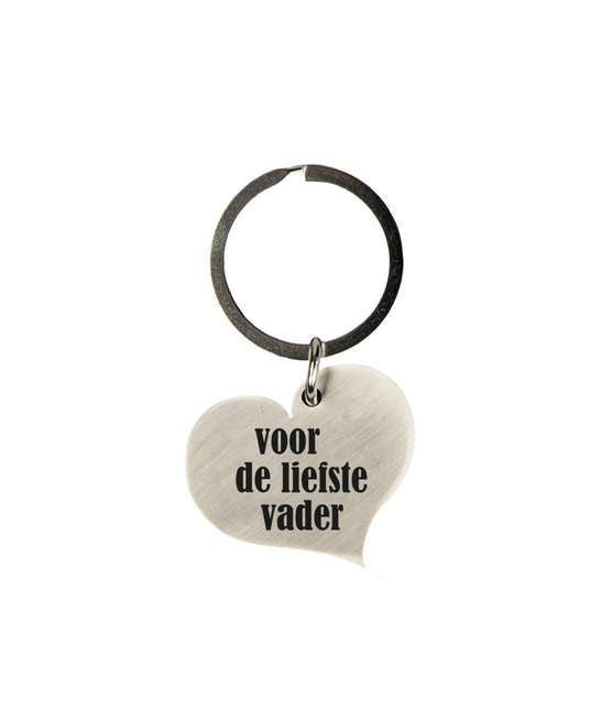 Sleutelhanger Liefste Vader 10cm