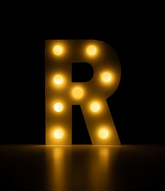 R Licht Letter 16,5cm