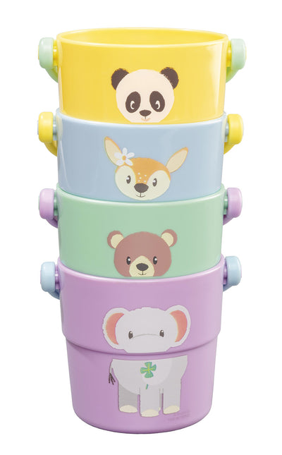 Vriendjes Van Studio Circus Bademmertjes Set 4st